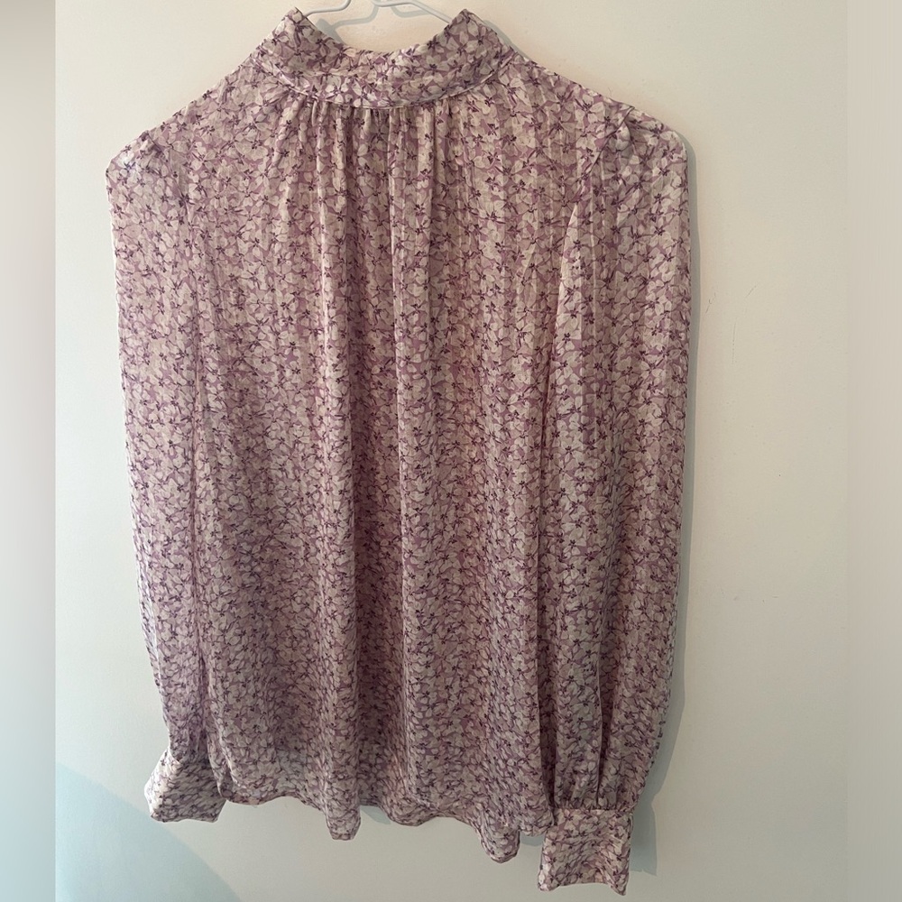 H&M purple blouse, size XS